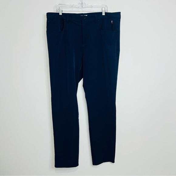Fourlaps Navy Traverse Performance Chino Pants 38W - Picture 2 of 7